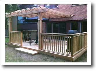 fences toronto. Custom projects using western red cedar. Quality guaranteed, excellent service.